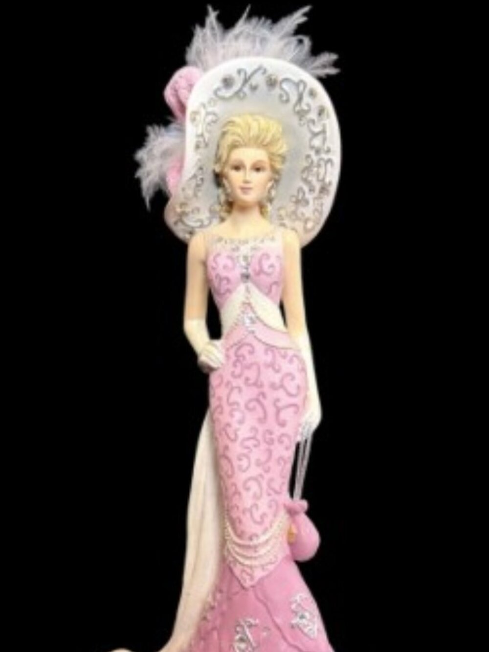 Thomas Kinkade Crystals of Elegance Radiant Sophistication Figurine Swarovski